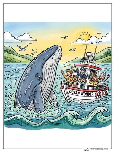 Colored example of this coloring page