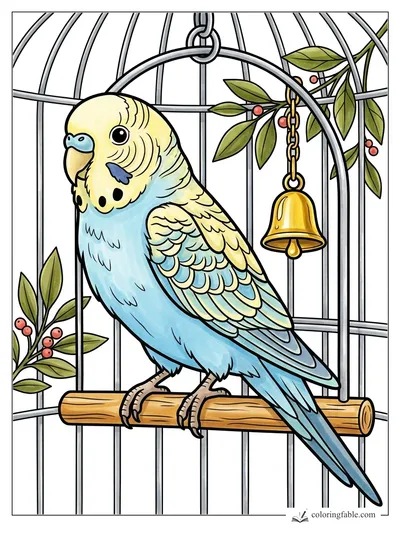 Colored example of this coloring page