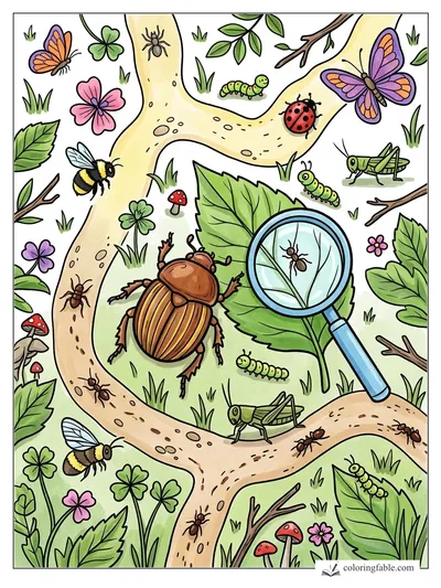Colored example of this coloring page