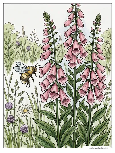 Colored example of this coloring page