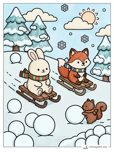 Colored example of this coloring page