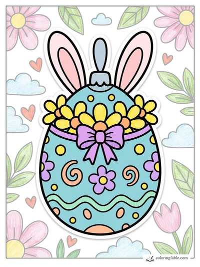Colored example of this coloring page