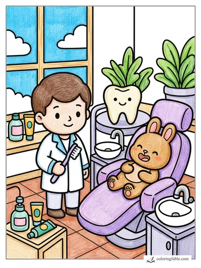 Colored example of this coloring page