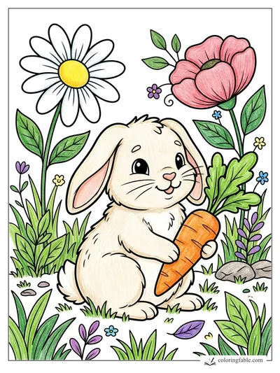 Colored example of this coloring page