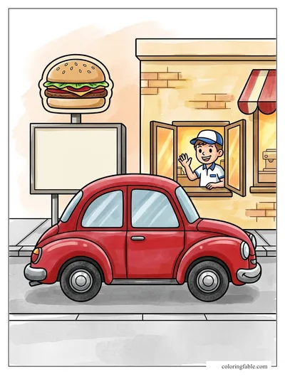 Colored example of this coloring page