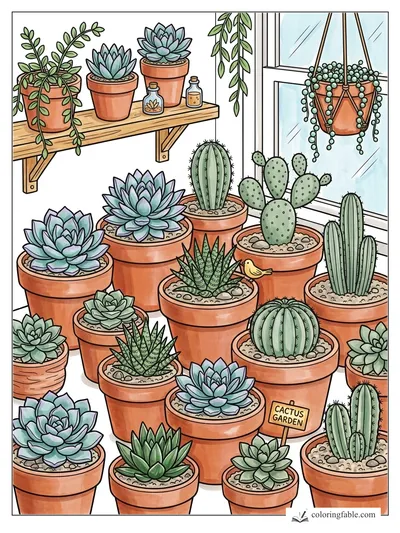 Colored example of this coloring page