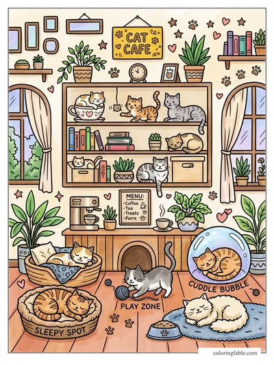 Colored example of this coloring page