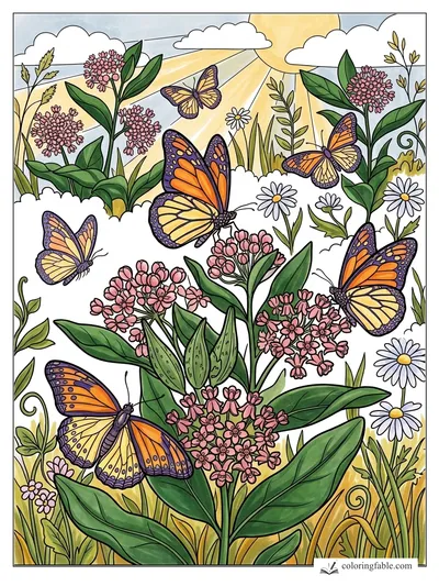 Colored example of this coloring page