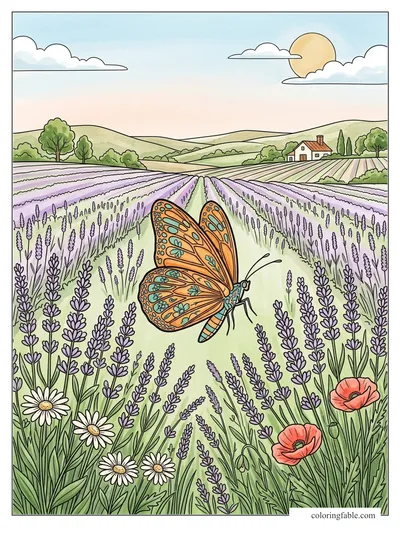Colored example of this coloring page