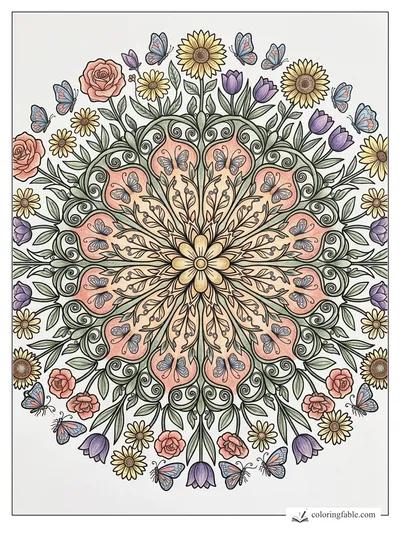 Colored example of this coloring page