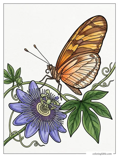 Colored example of this coloring page