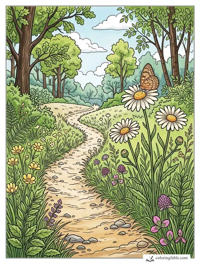 Colored example of this coloring page