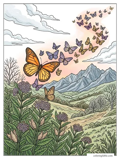 Colored example of this coloring page