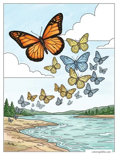 Colored example of this coloring page