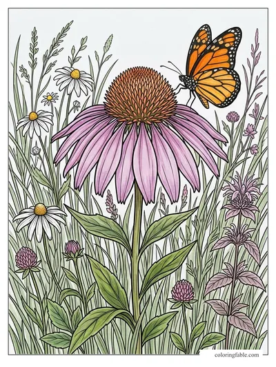 Colored example of this coloring page