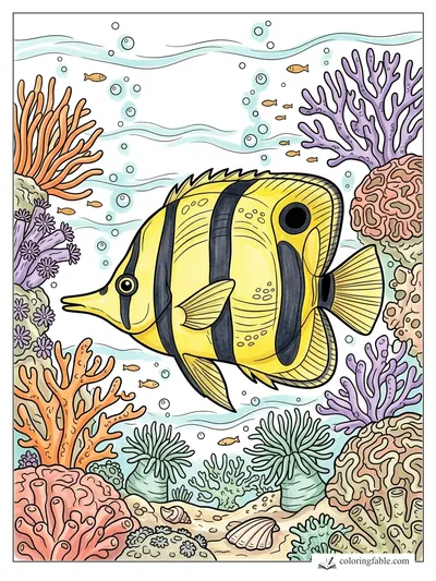 Colored example of this coloring page