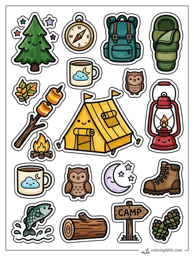 Colored example of this coloring page