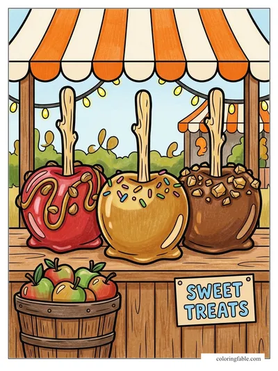 Colored example of this coloring page