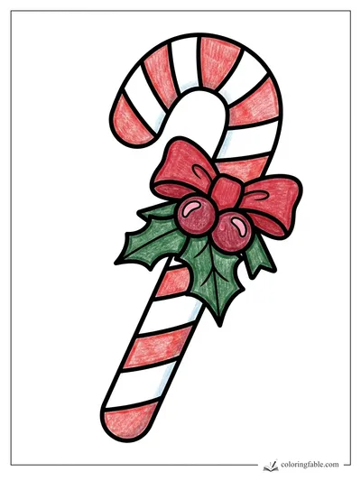 Colored example of this coloring page