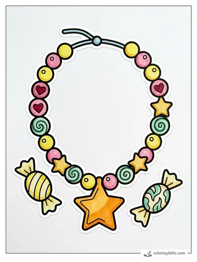 Colored example of this coloring page