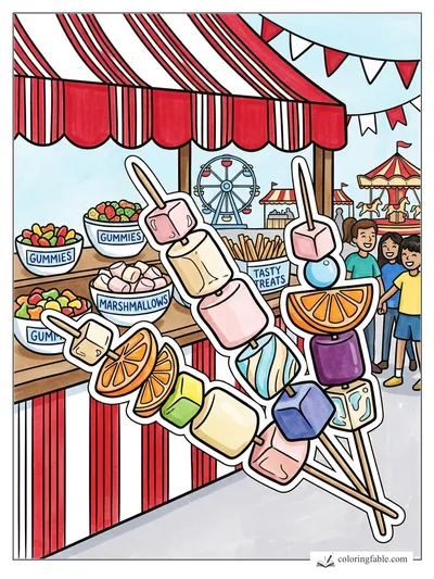 Colored example of this coloring page