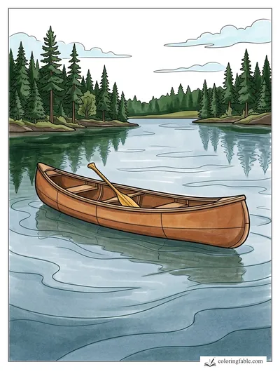 Colored example of this coloring page