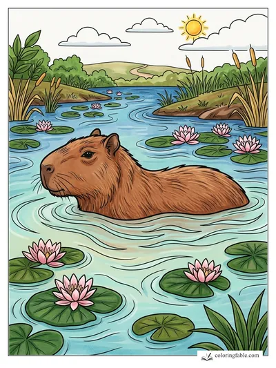 Colored example of this coloring page