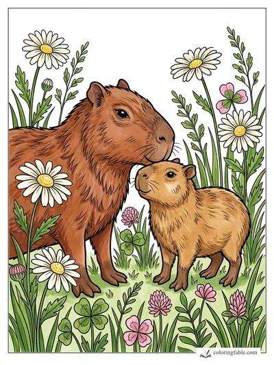 Colored example of this coloring page