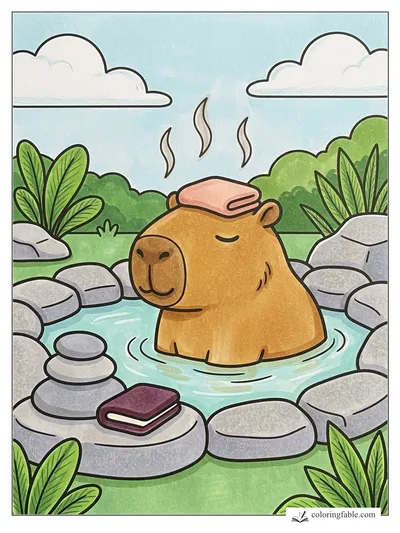 Colored example of this coloring page