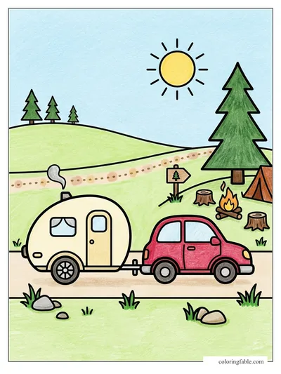 Colored example of this coloring page