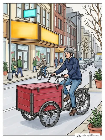 Colored example of this coloring page