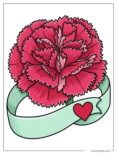 Colored example of this coloring page