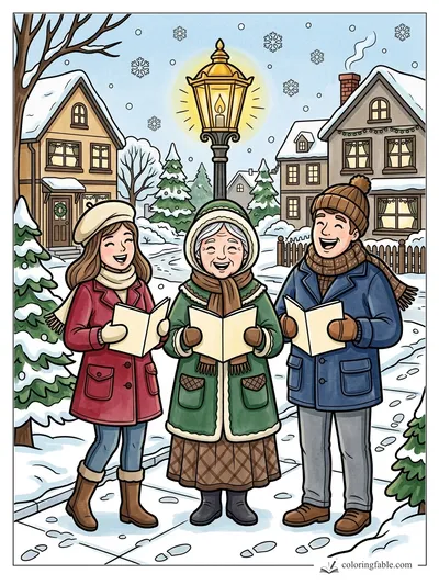 Colored example of this coloring page