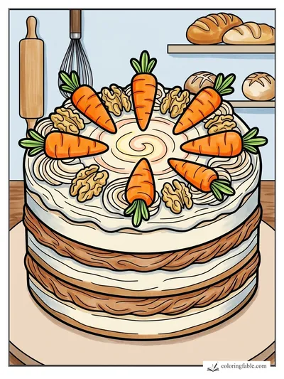 Colored example of this coloring page