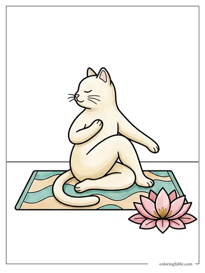 Colored example of this coloring page