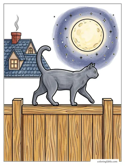 Colored example of this coloring page