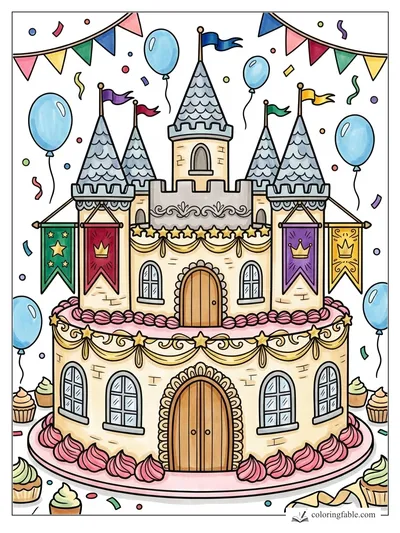 Colored example of this coloring page