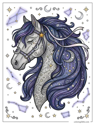 Colored example of this coloring page