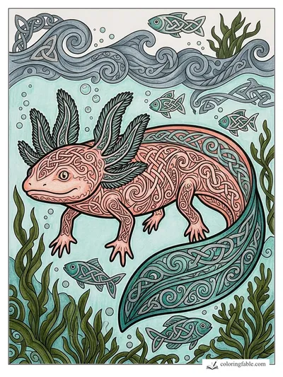 Colored example of this coloring page