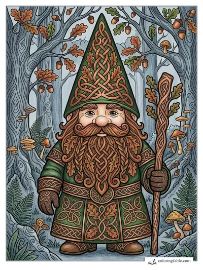 Colored example of this coloring page