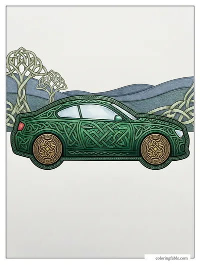 Colored example of this coloring page