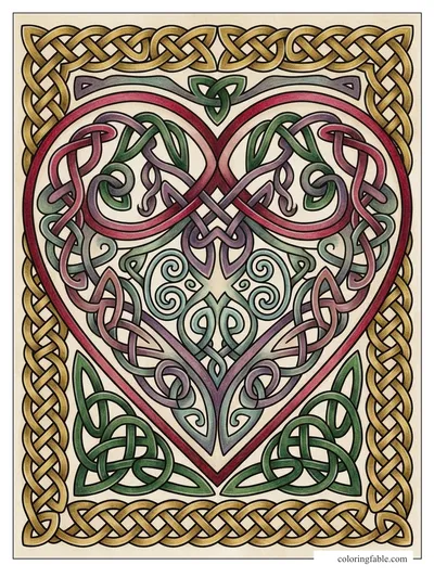 Colored example of this coloring page