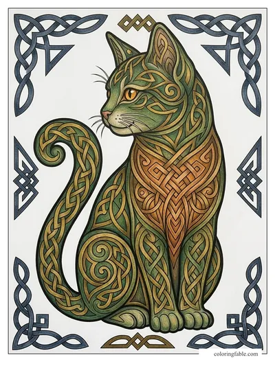 Colored example of this coloring page