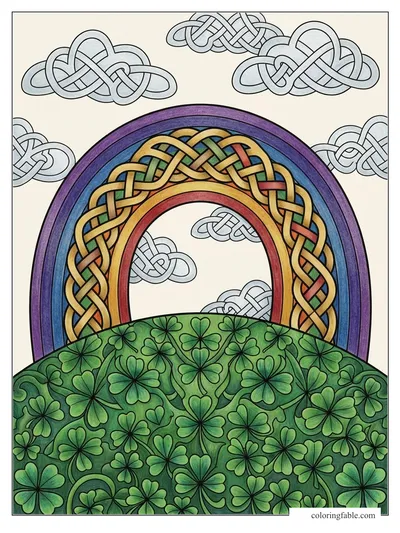 Colored example of this coloring page