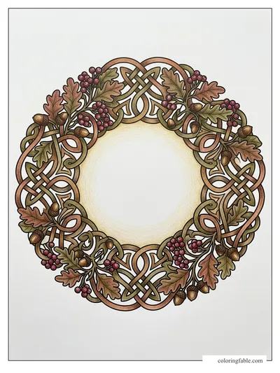 Colored example of this coloring page