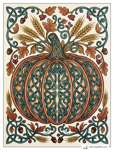 Colored example of this coloring page