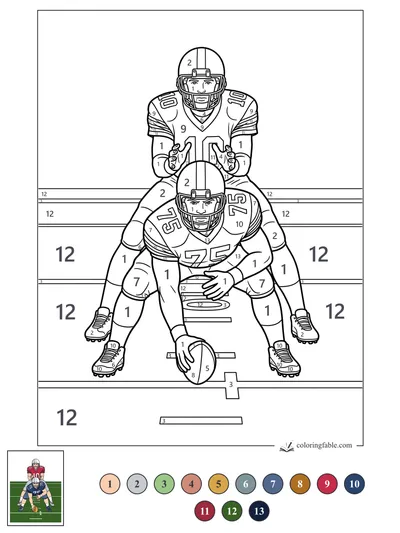 Center Number 75 Ready to Snap — color by number