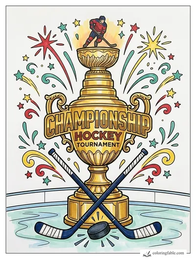 Colored example of this coloring page