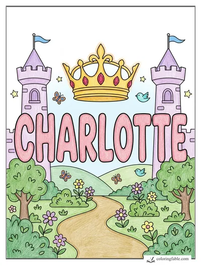 Colored example of this coloring page