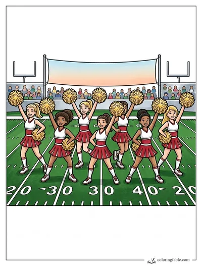 Colored example of this coloring page
